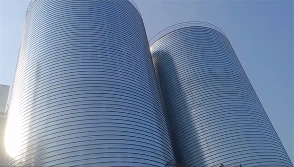 华坪2座混凝土高架卷板仓